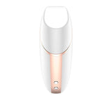 Satisfyer STIMULATORS-PREMIUM White Satisfyer Love Triangle - App Contolled Touch-Free USB-Rechargeable Clitoral Stimulator with Vibration 4061504001777