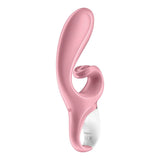 Satisfyer VIBRATORS-PREMIUM Pink Satisfyer Hug Me -  USB Rechargeable Rabbit Vibrator with App Control 4061504036588