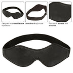 CalExotics Nocturnal Collection Stretch Eye Mask Black Comfort Fit Sensory Mask > Bondage Gear > Blindfolds