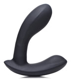 E-Stim Vibrating Prostate Massager – Electro Play Dual Function Adult Toy Black E-STIM TOYS