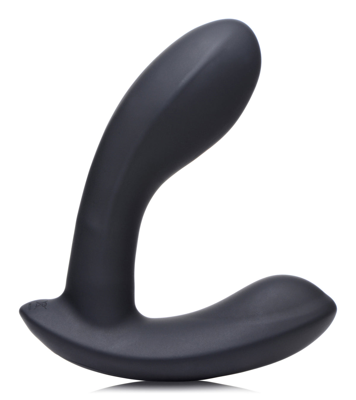 E-Stim and Vibrating Prostate Massager - Black Black Prostate Tools