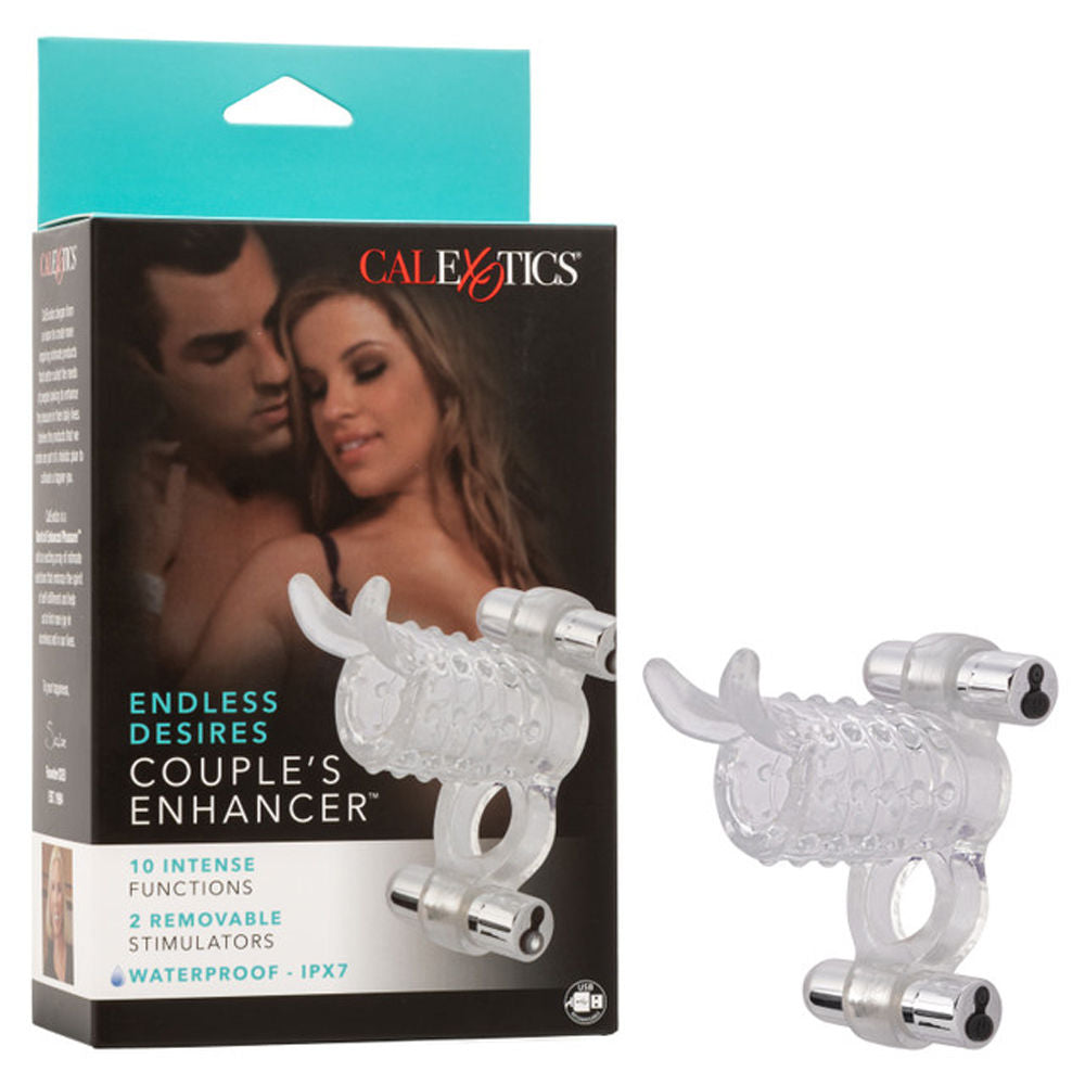 Endless Desires Rechargeable Couples Enhancer with Vibrations BULLETS