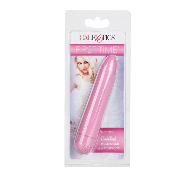 First Time Mini-Vibe 4.5 Inch Compact Multi-Speed Waterproof Vibrator Pink > Vibrators > Mini Vibrators