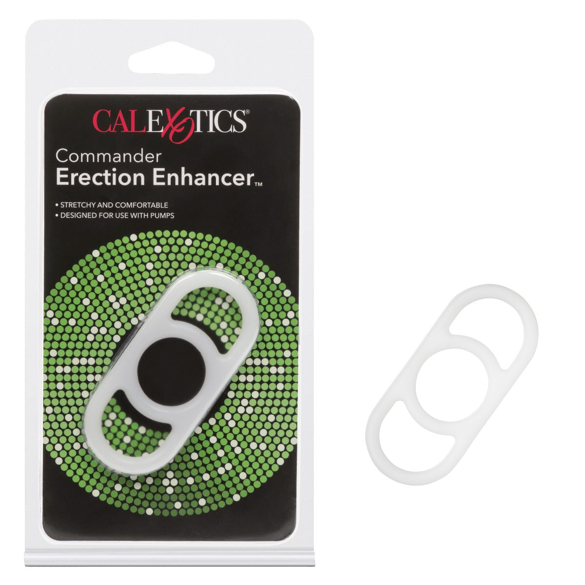 Penis Pump Commander Enhanced Performance Erection Enhancer Device > Cock Ring > Single