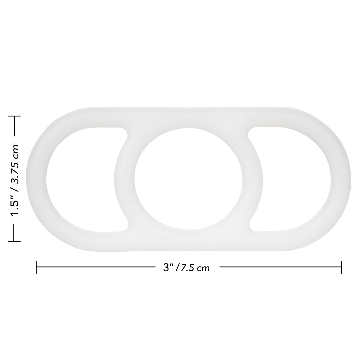 Penis Pump Commander Enhanced Performance Erection Enhancer Device > Cock Ring > Single