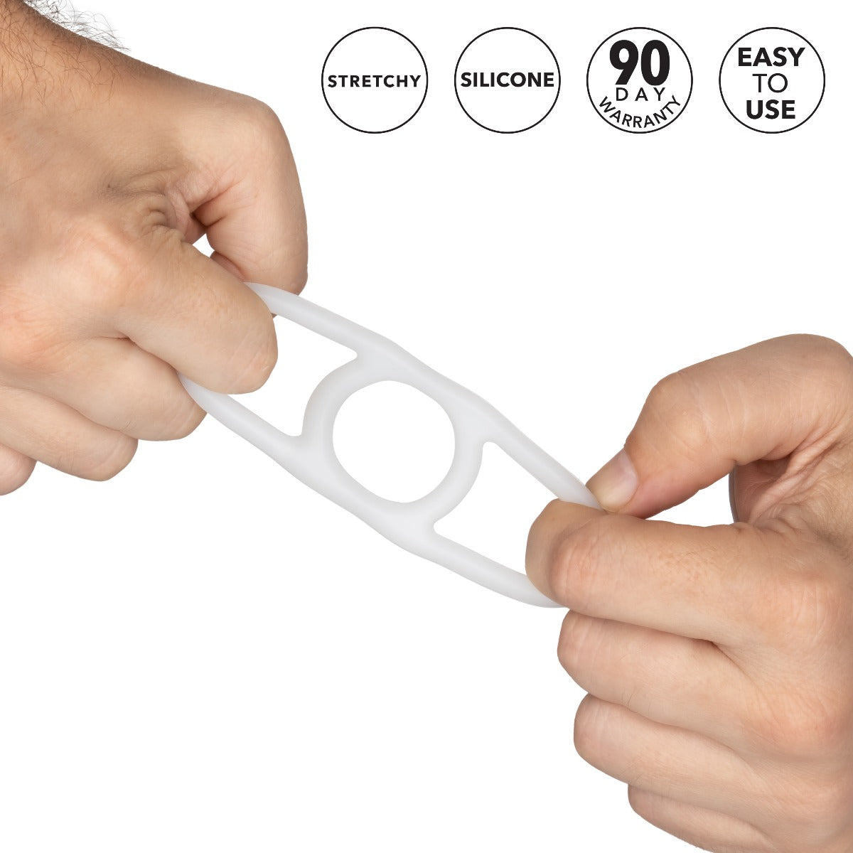 Penis Pump Commander Enhanced Performance Erection Enhancer Device > Cock Ring > Single