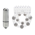 Maximus Waterproof Enhancement Ring with 10 Stroker Beads – Flexible TPR Cock Ring > Cock Ring > Vibrating