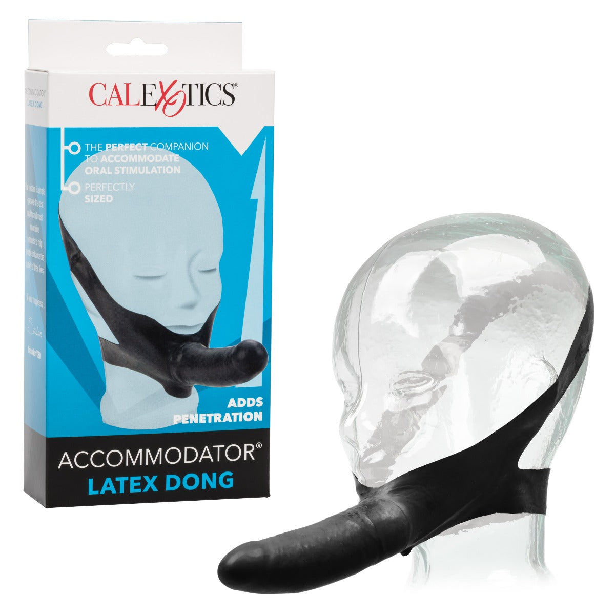 Accommodator Face Strap-On Dildo 5 Inch Silicone Strap-On Dildo > Bondage Gear > Gags and Bits