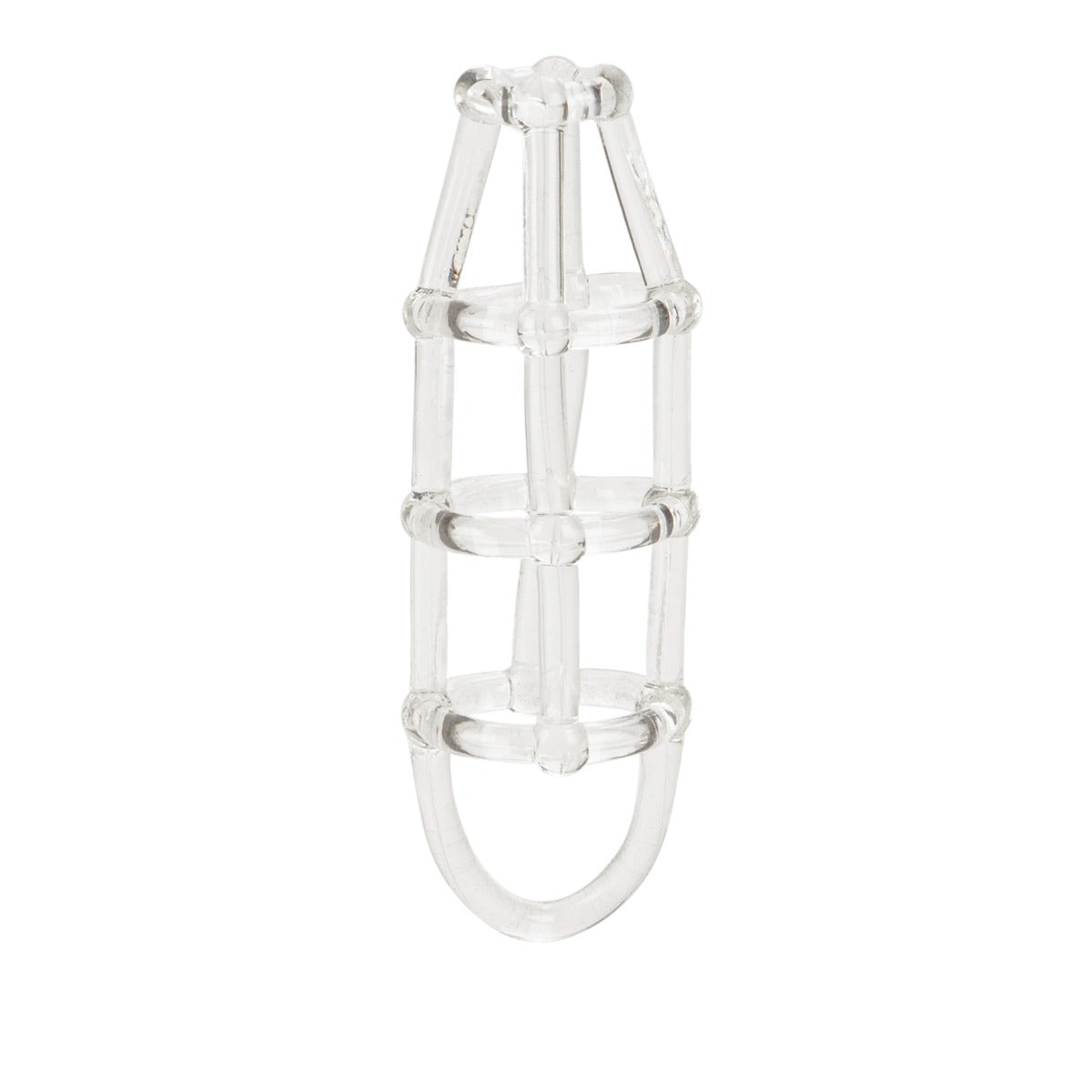 Clear Cock Cage Enhancer – Soft Stretchy Elastic TPR Cock Cage Accessory > Bondage Gear > Male Chastity