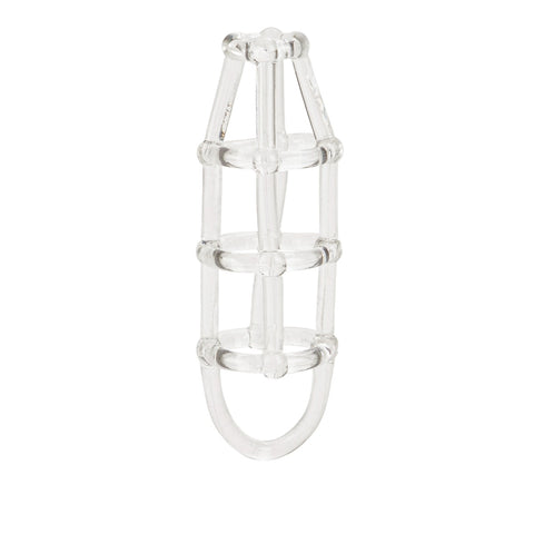 Clear Cock Cage Enhancer – Soft Stretchy Elastic TPR Cock Cage Accessory > Bondage Gear > Male Chastity