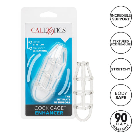 Clear Cock Cage Enhancer – Soft Stretchy Elastic TPR Cock Cage Accessory > Bondage Gear > Male Chastity