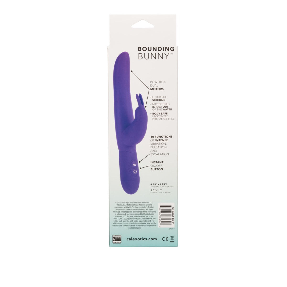 Posh Bounding Bunny 10-Function Silicone Slim Stimulator Vibrator > Vibrators > Ladies > Rabbit
