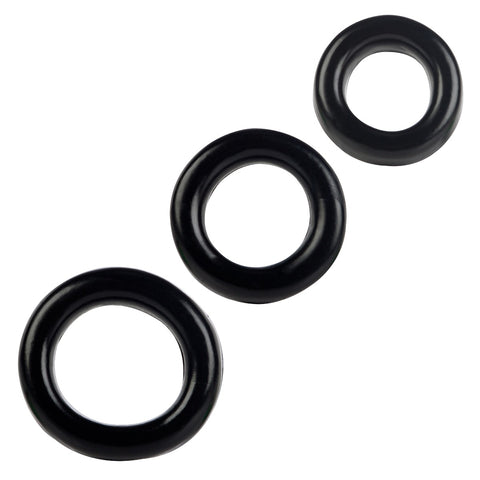 Colt 3 Ring Set for Enhanced Erection Stamina and Comfort > Cock Ring > Sets