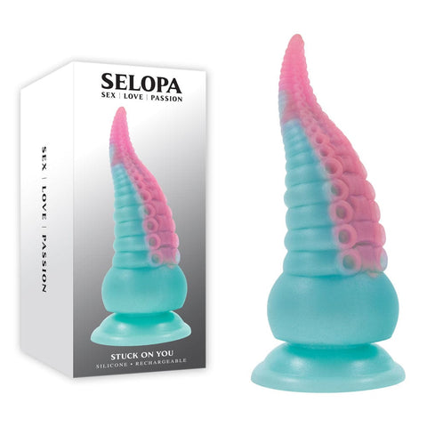 Selopa Stuck On You 7.5 Inch Vibrating Dong with Suction Cup Dildos & Dongs