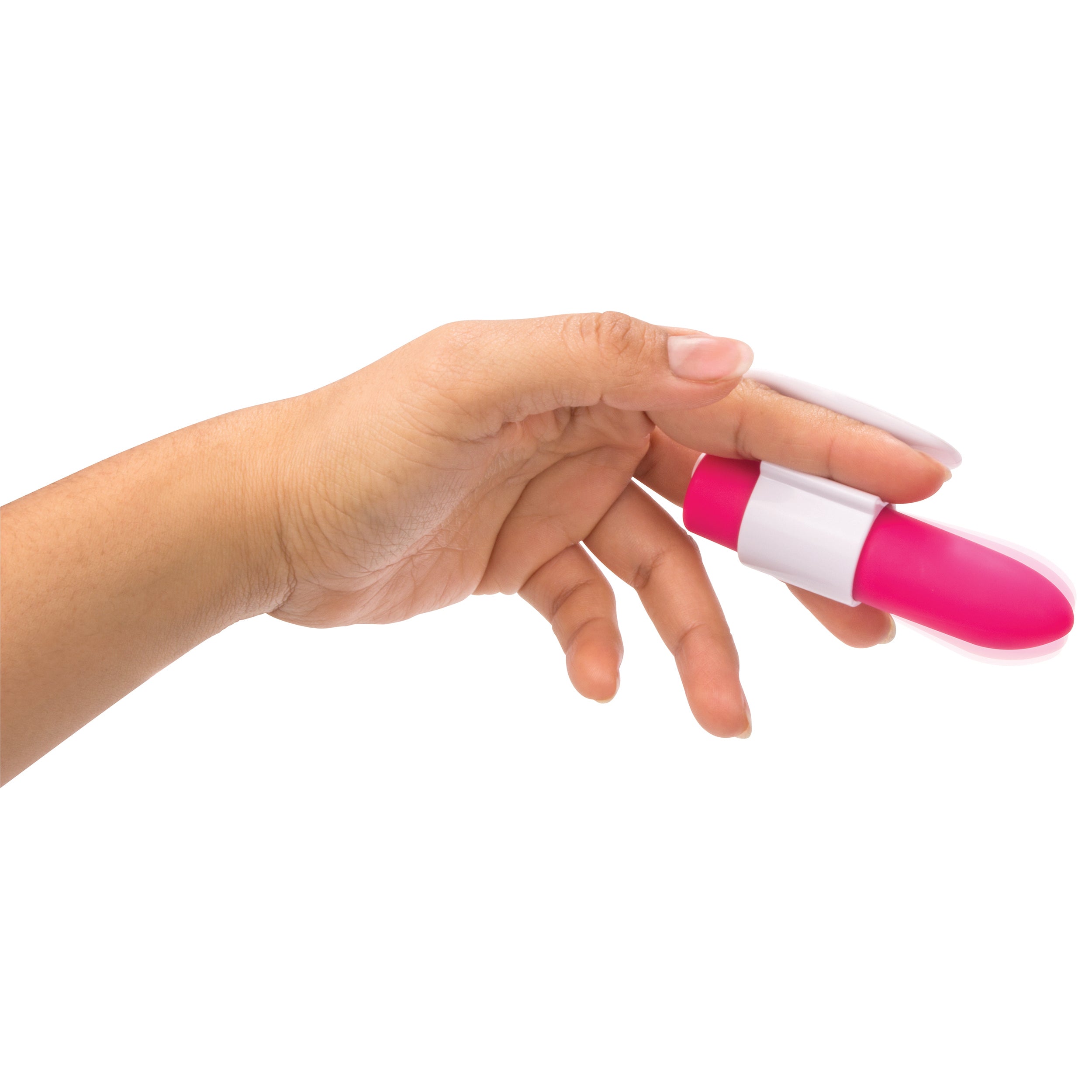 Charged Positive Rechargeable Bullet Vibrator with Strawberry Flavor BULLETS