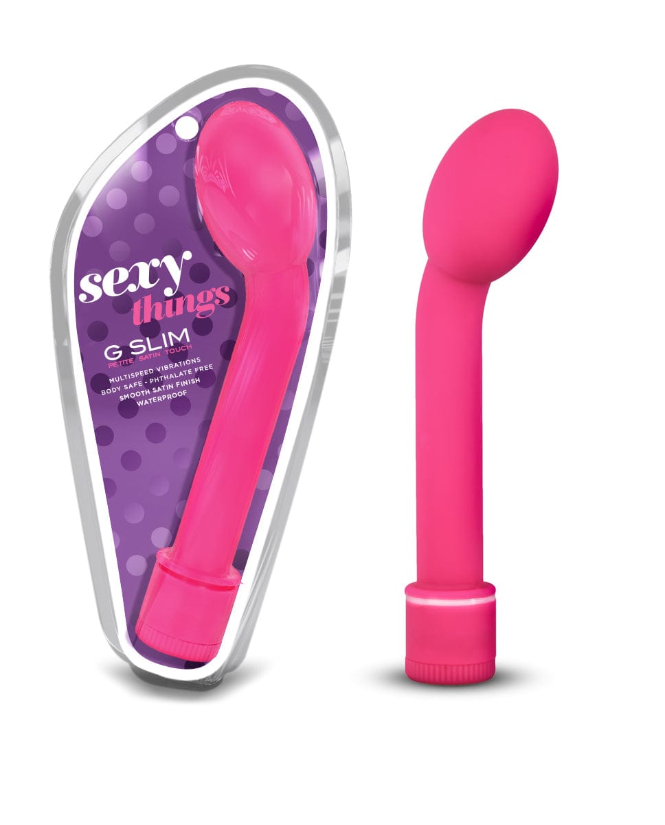 Sexy Things G Slim Petite Pink G-Spot Vibe 4 Inches Pink Vibrators