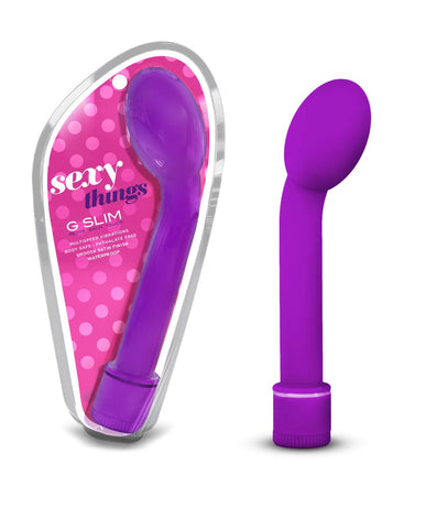 Sexy Things G Slim Petite Purple 5 Inch Vibrator Toy Purple Vibrators