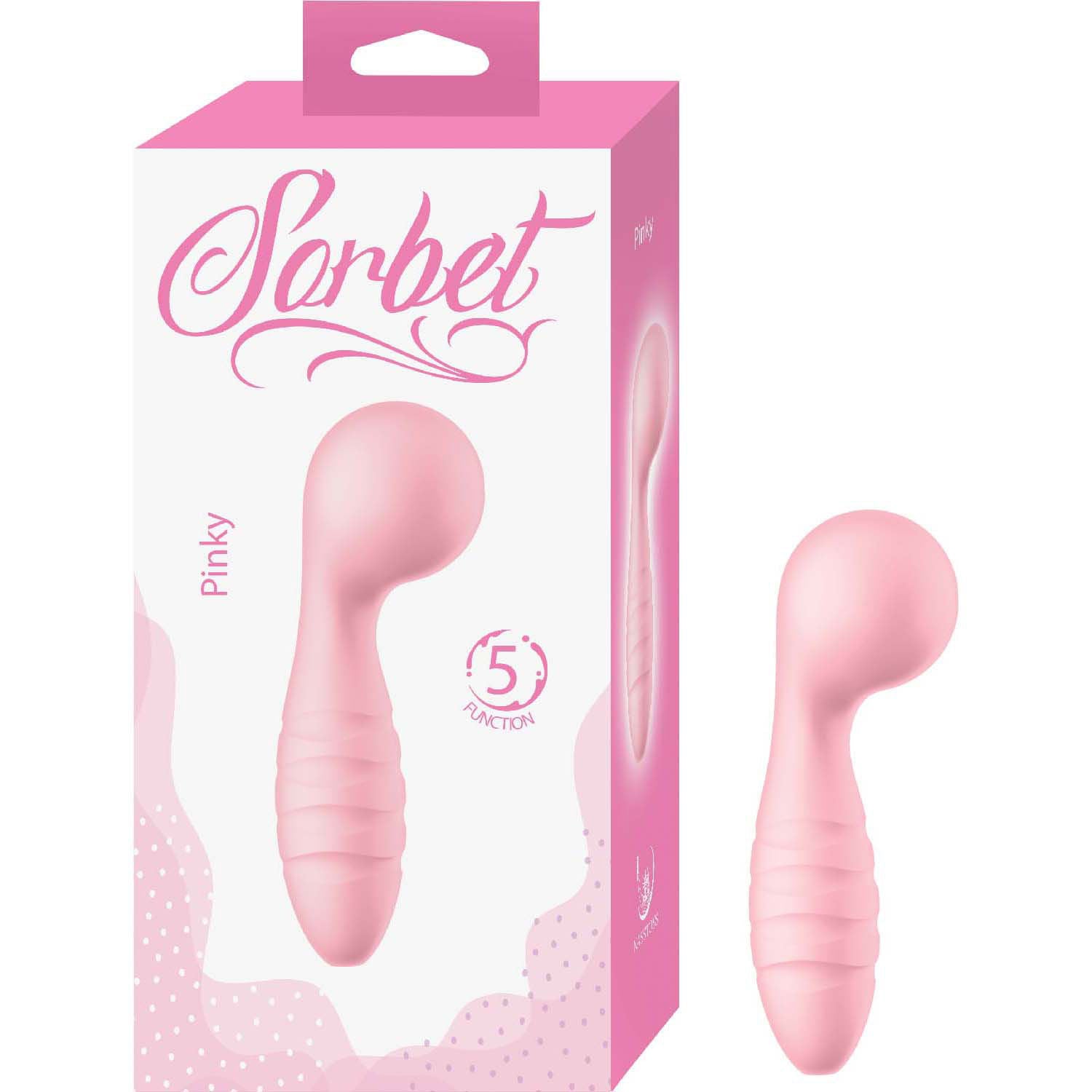 Nasstoys Pinky (Sorbet Pink) – Slim Silicone Bullet Vibrator Pink > Vibrators > Mini Vibrators