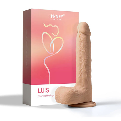 Luis App Controlled 8.5 Inch Realistic Thrusting Dildo Toy Dongs Realistic