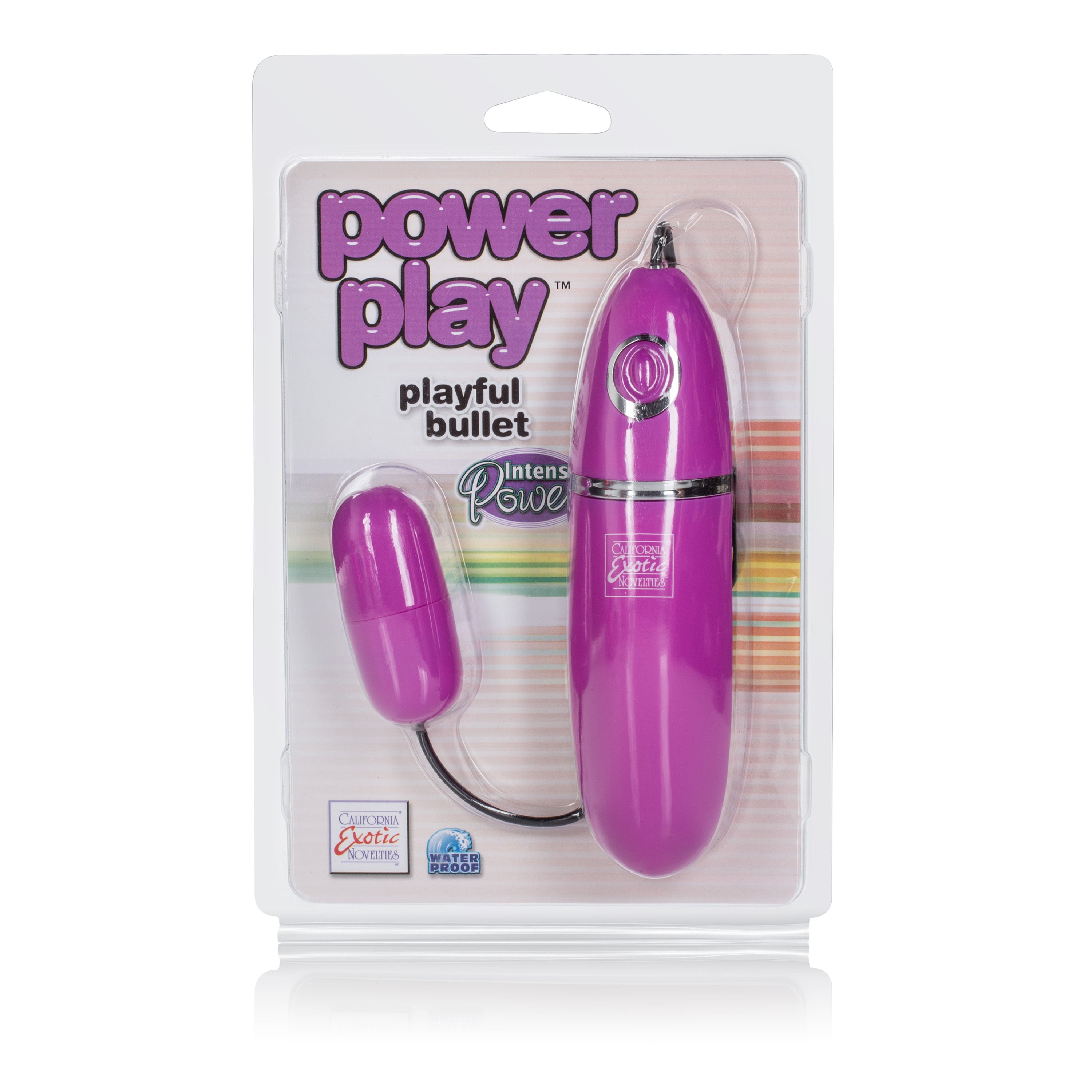 Power Play Playful Bullet Vibrator Pink with Three Speeds BULLETS