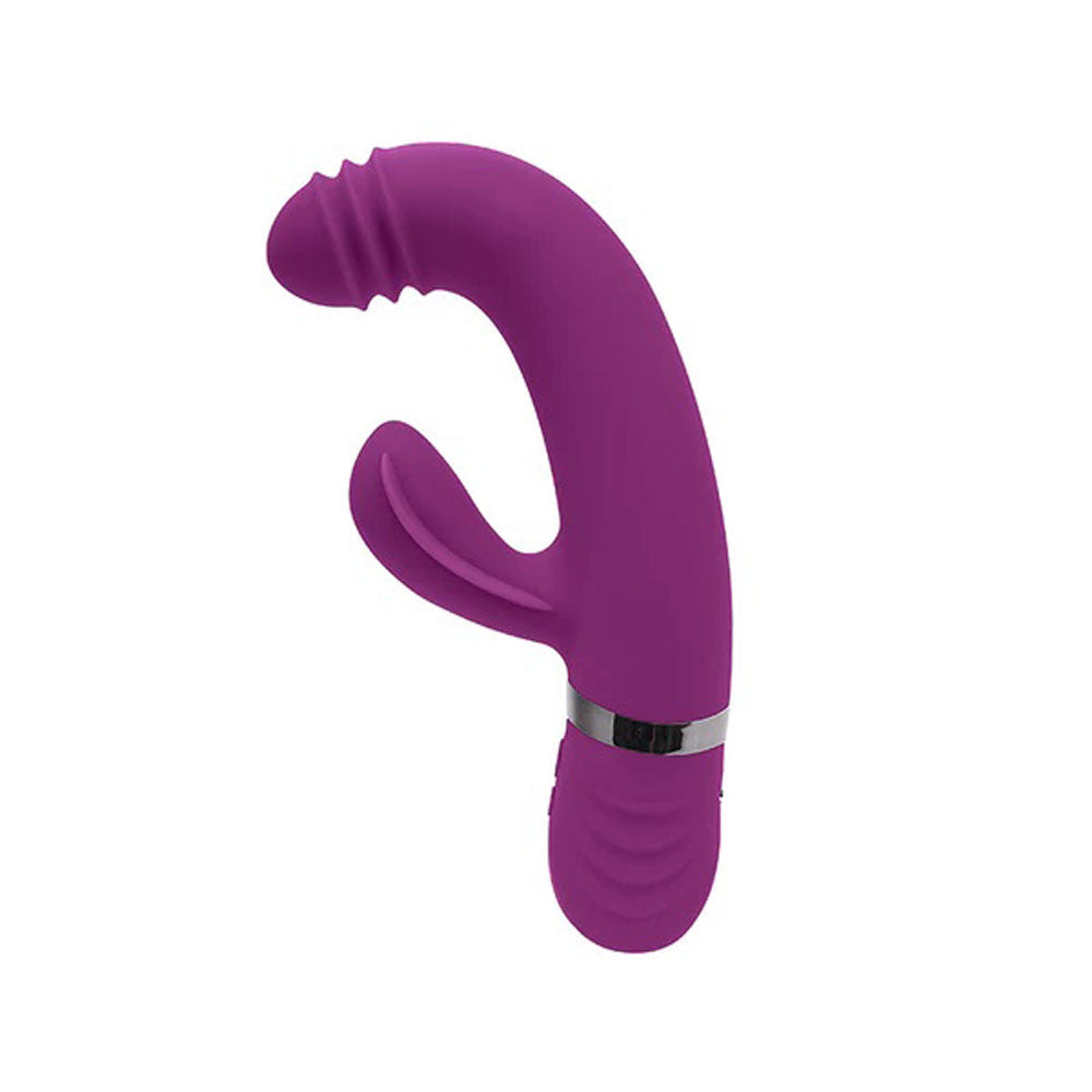 Playboy Pleasure TAP THAT 16.5cm G-Spot Vibrator with Tapping Action > Vibrators > Ladies > Rabbit Multi