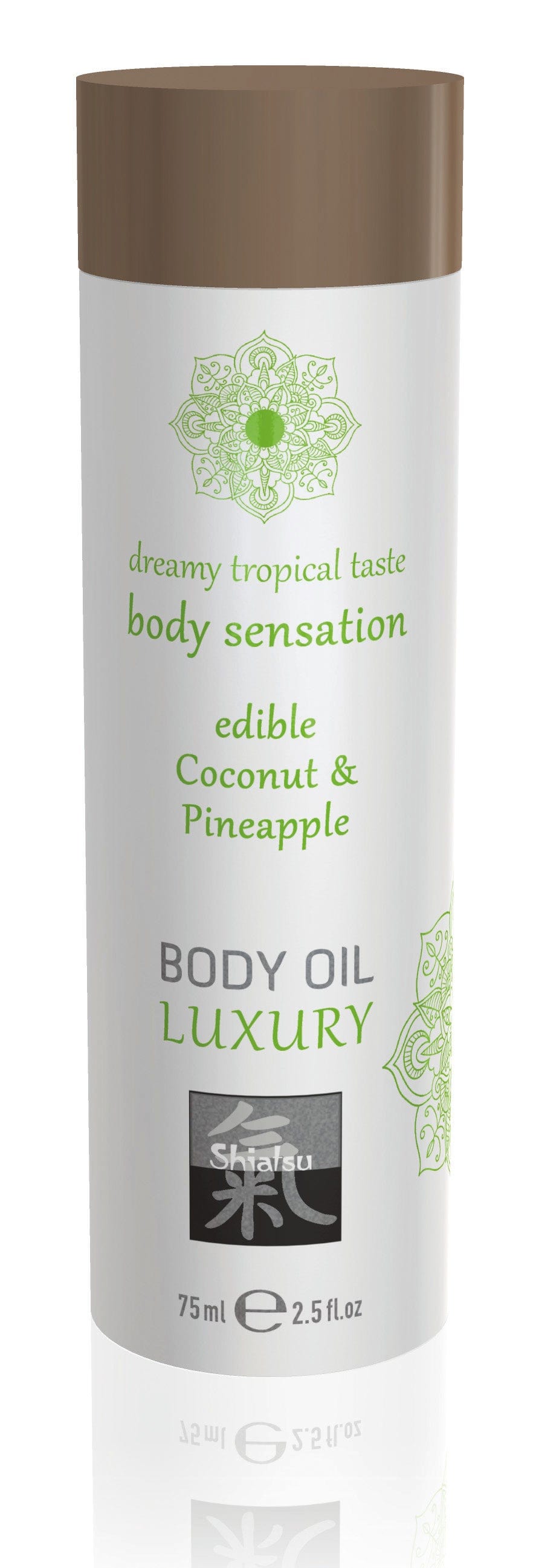 Shiatsu Lotions & Potions Shiatsu Luxury Body Oil Edible Coconut and Pineapple 4042342004830