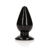 Shots Toys ANAL TOYS Black REALROCK 9 cm Anal Plug - (3.5'') Butt Plug 8714273522948