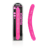 Shots Toys DONGS Pink REALROCK 38 cm Double Dong Glow - (15'') 8714273520296