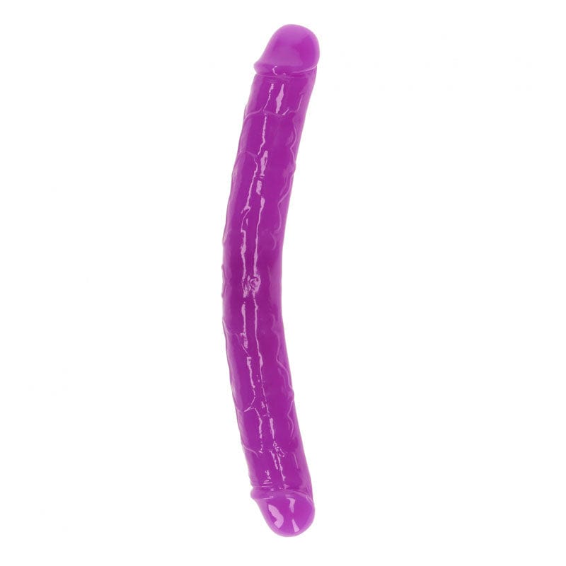 Shots Toys DONGS Purple REALROCK 30 cm Double Dong Glow (12'') 8714273520265