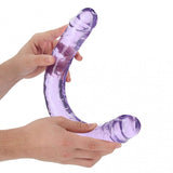Shots Toys DONGS Purple REALROCK 45 cm Double Dong -   (18'') 8714273520715