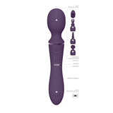 Shots Toys VIBRATORS PaleTurquoise  Vive NAMI - Purple 32 cm USB Rechargeable Massager Wand with Pulse Wave 7423522539552
