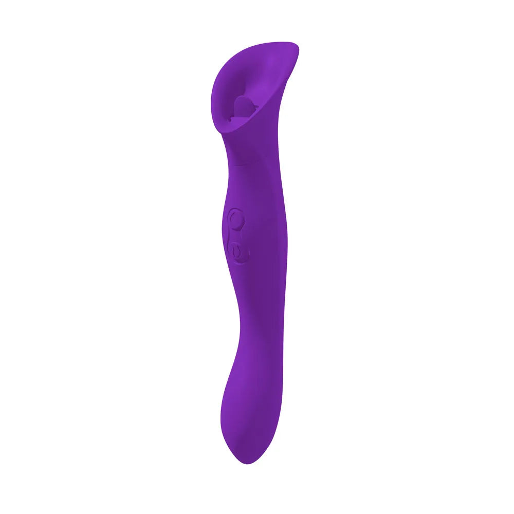 Petallux (Purple) – Dual-Ended Clitoral Stimulator > Sex Toys For Ladies > Clitoral Vibrators and Stimulators