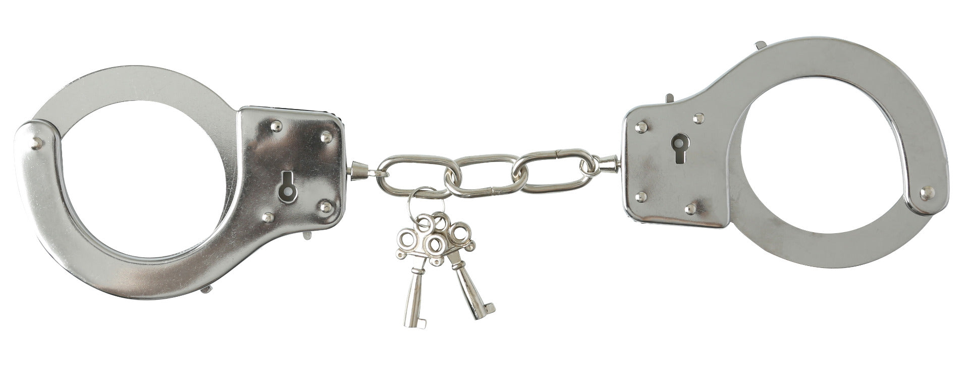 Sex and Mischief Metal Handcuffs – Sturdy Standard-Style Bondage Restraints > Bondage Gear > Handcuffs