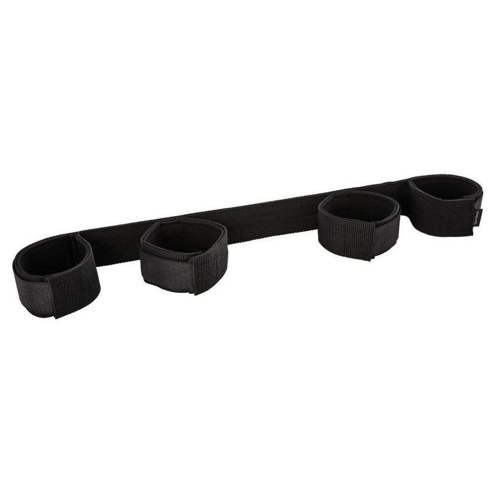 SportSheets Adjustable Bondage Bar For Bed Restraints Black Restraints