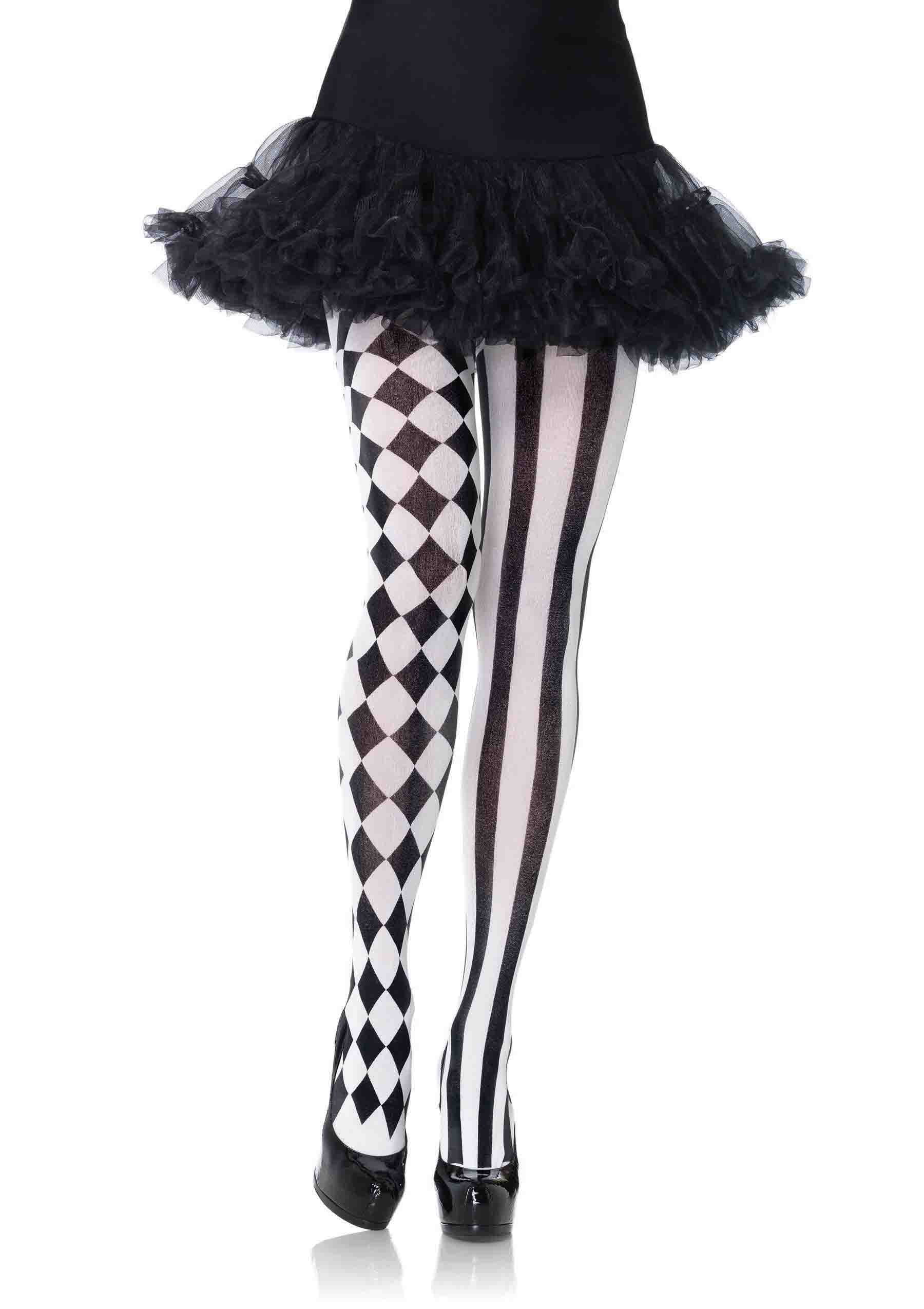 Leg Avenue Aura Harlequin – Patterned Pantyhose Secondary image