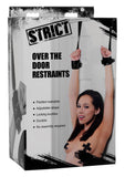 Strict Adult Toys Black Deluxe Over the Door Restraint System 848518024169