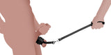 Strict Adult Toys Black Strict Ball Stretcher With Leash 848518025890