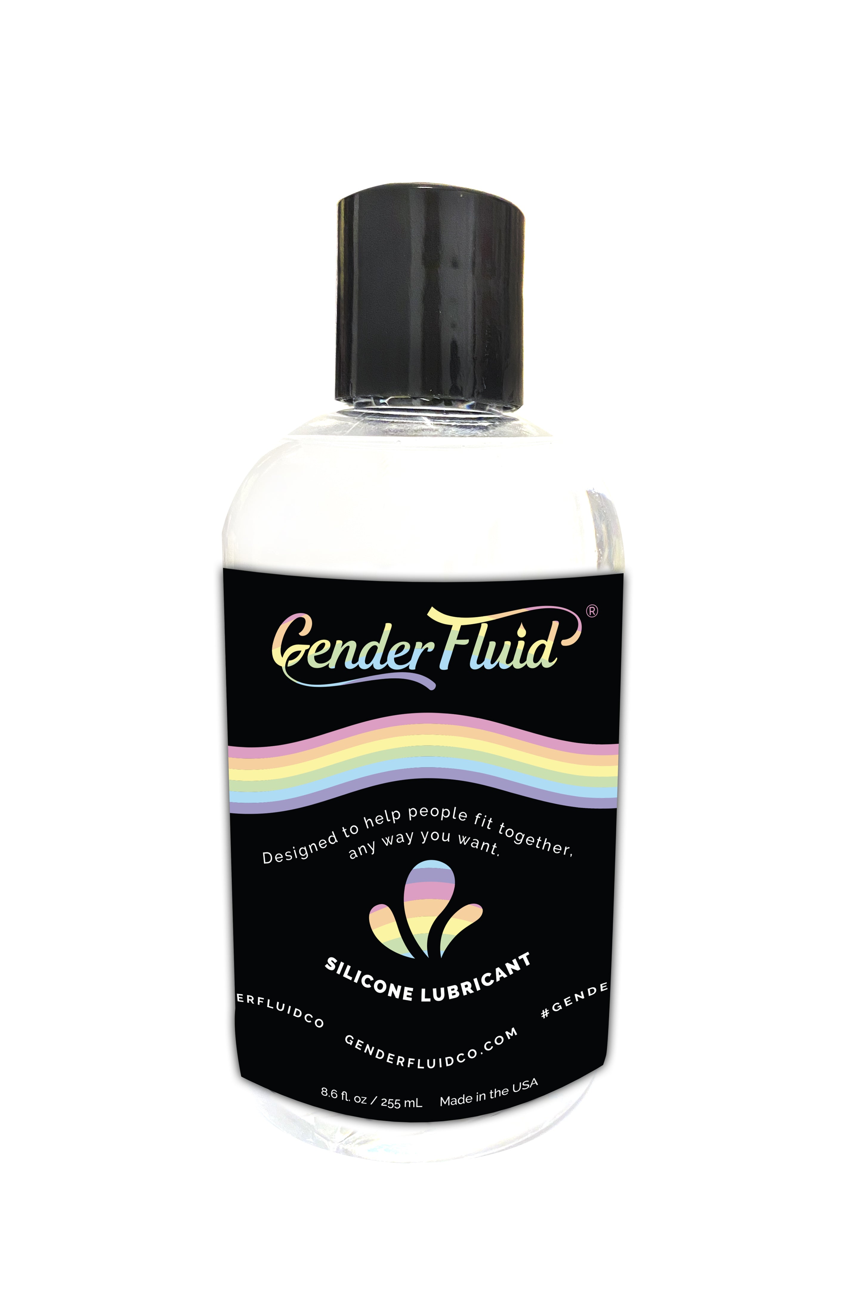 Gender Fluid Silicone Lubricant 8 Fl Oz Long-Lasting Glide Default Title > Lube > Silicone