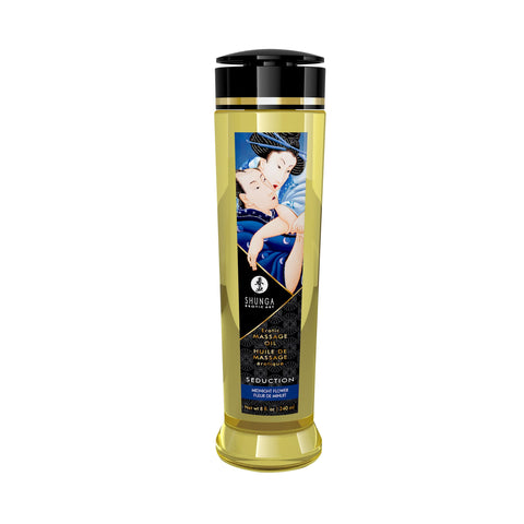 Shunga Seduction Massage Oil 8 Fl Oz Natural Erotic Massage Massage Oil