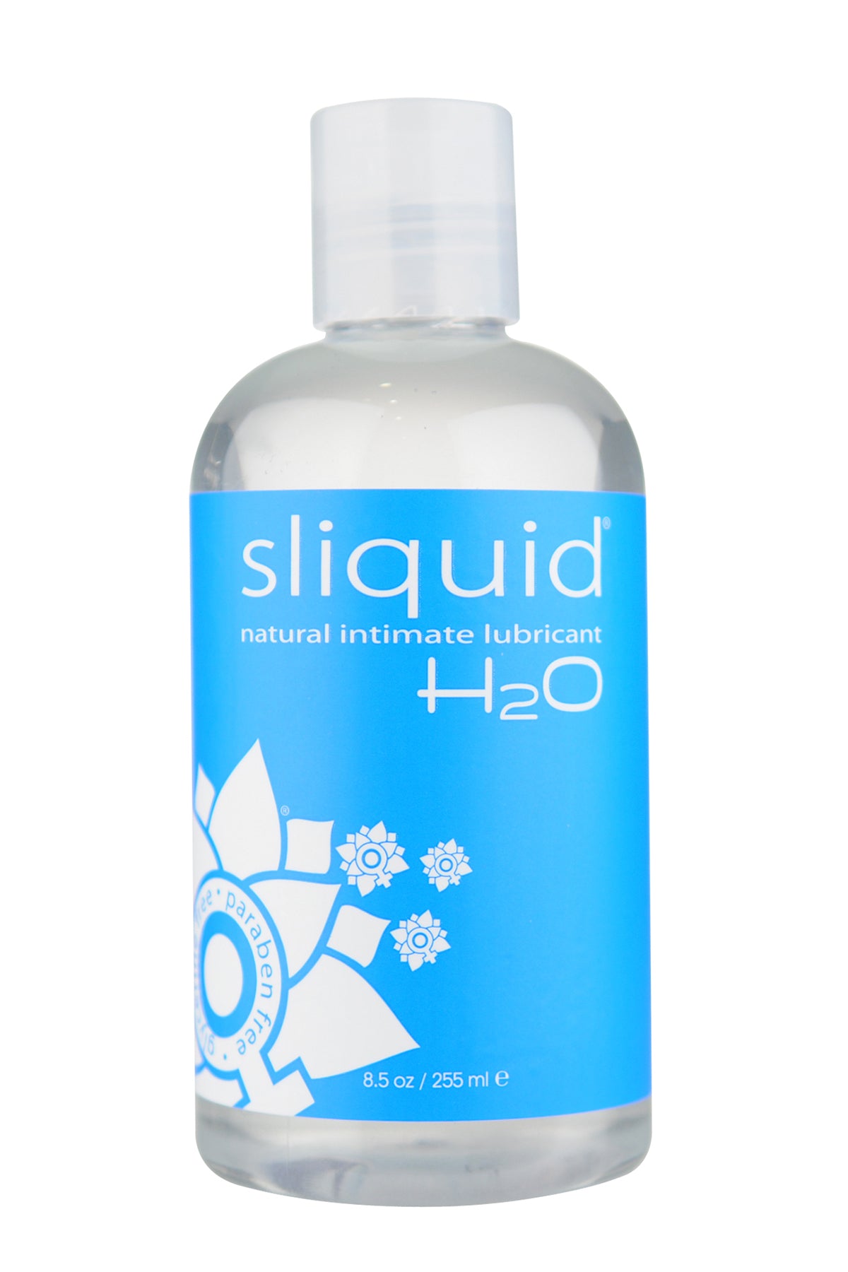 Sliquid Naturals H20 – Water-Based Vegan Friendly Lubricant 255ml > Lube > Water Based Main image