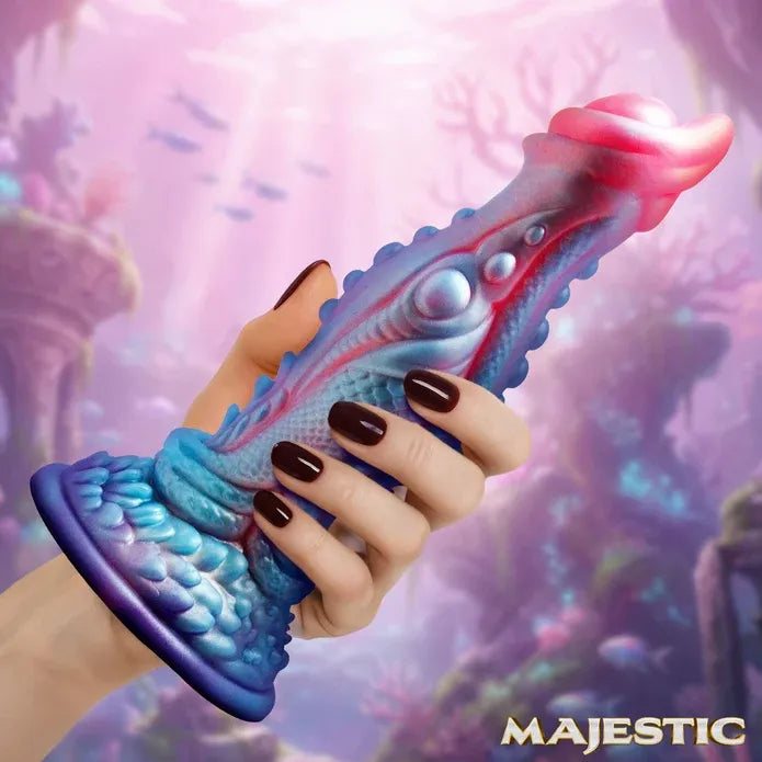 Majestic Delphine Mermaid Silicone Dildo 6.9 Inch Insertable Secondary image