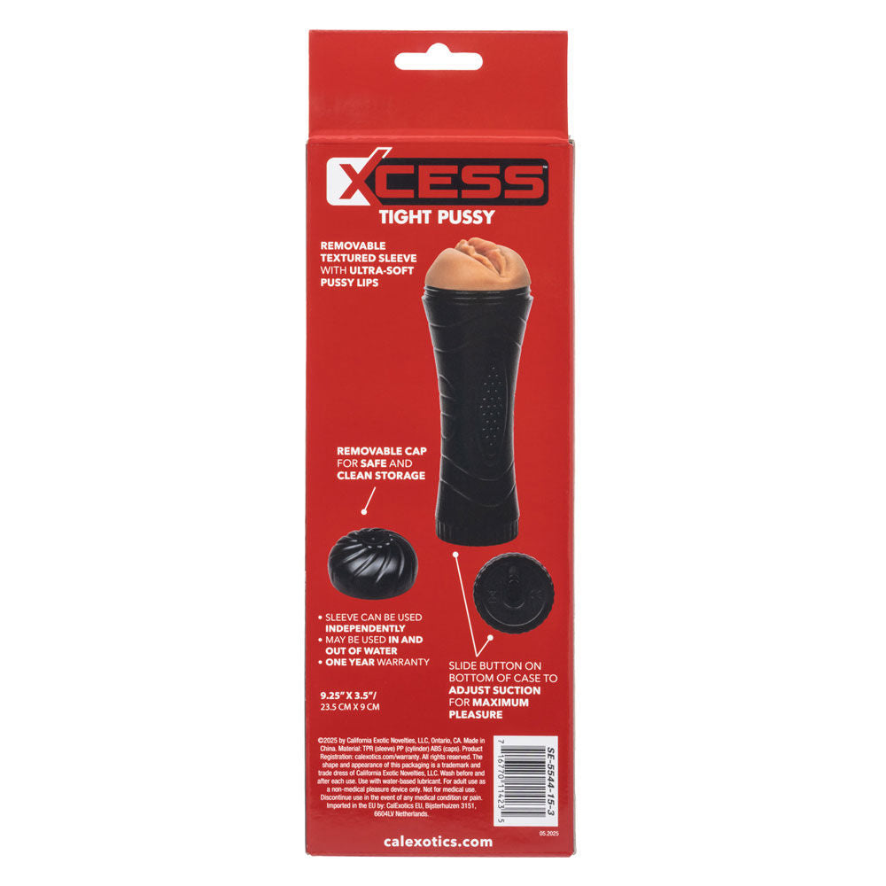 Xcess Tight Pussy (Brown) – Discreet Masturbator Brown > Sex Toys For Men > Masturbators > Manual