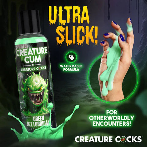 Creature Cum Blue Water-Based Personal Lubricant 8oz Bottle Speciality Lubricants
