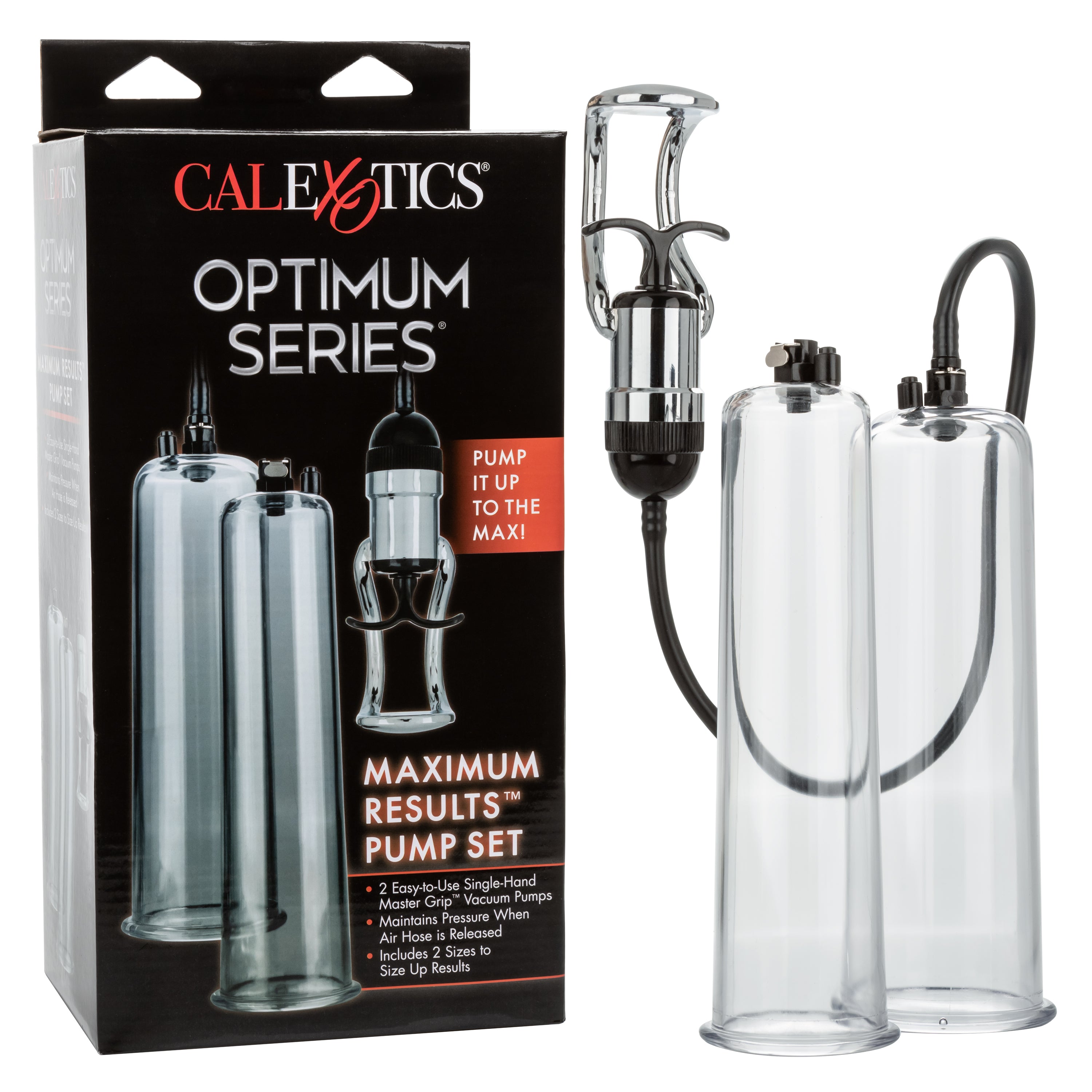 CalExotics Optimum Series Maximum Results Single-Handed Penis Pump Set > Pumps > Penis Pumps Performance