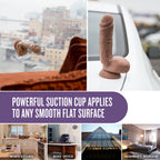 Au Naturel Macho Realistic Dual Density Latin 6.5" Insertable Dildo > Dildos > Realistic Dildos