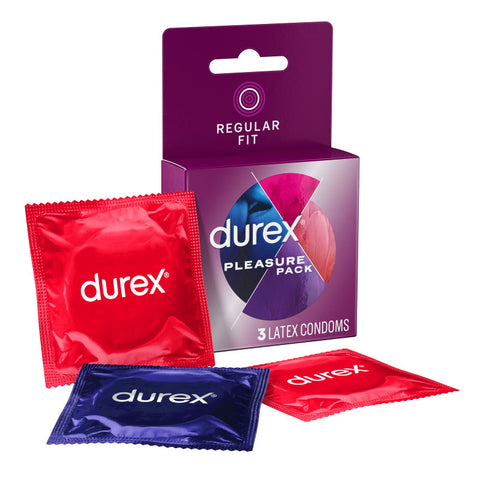 Durex Pleasure Pack - 3 Pack > Essentials > Condoms