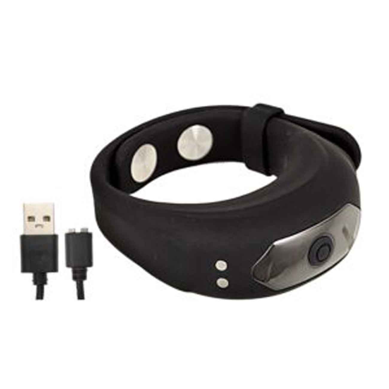 Cockpower Adjustable Belt Ring - Black Cock Rings Vibrating