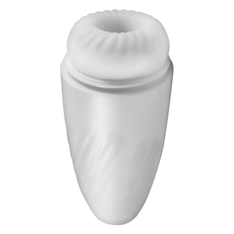 Nasstoys Magic Talking Masturbator (White) – Vibrating Masturbator Masturbation Aids for Males