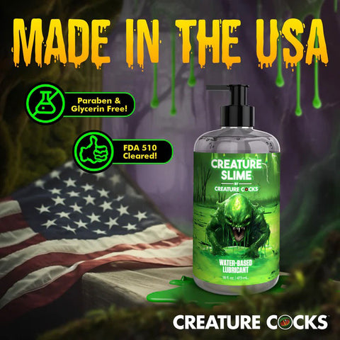 Creature Cocks Water-Based Lubricant 473 Milliliters for Intimate Adventures Speciality Lubricants