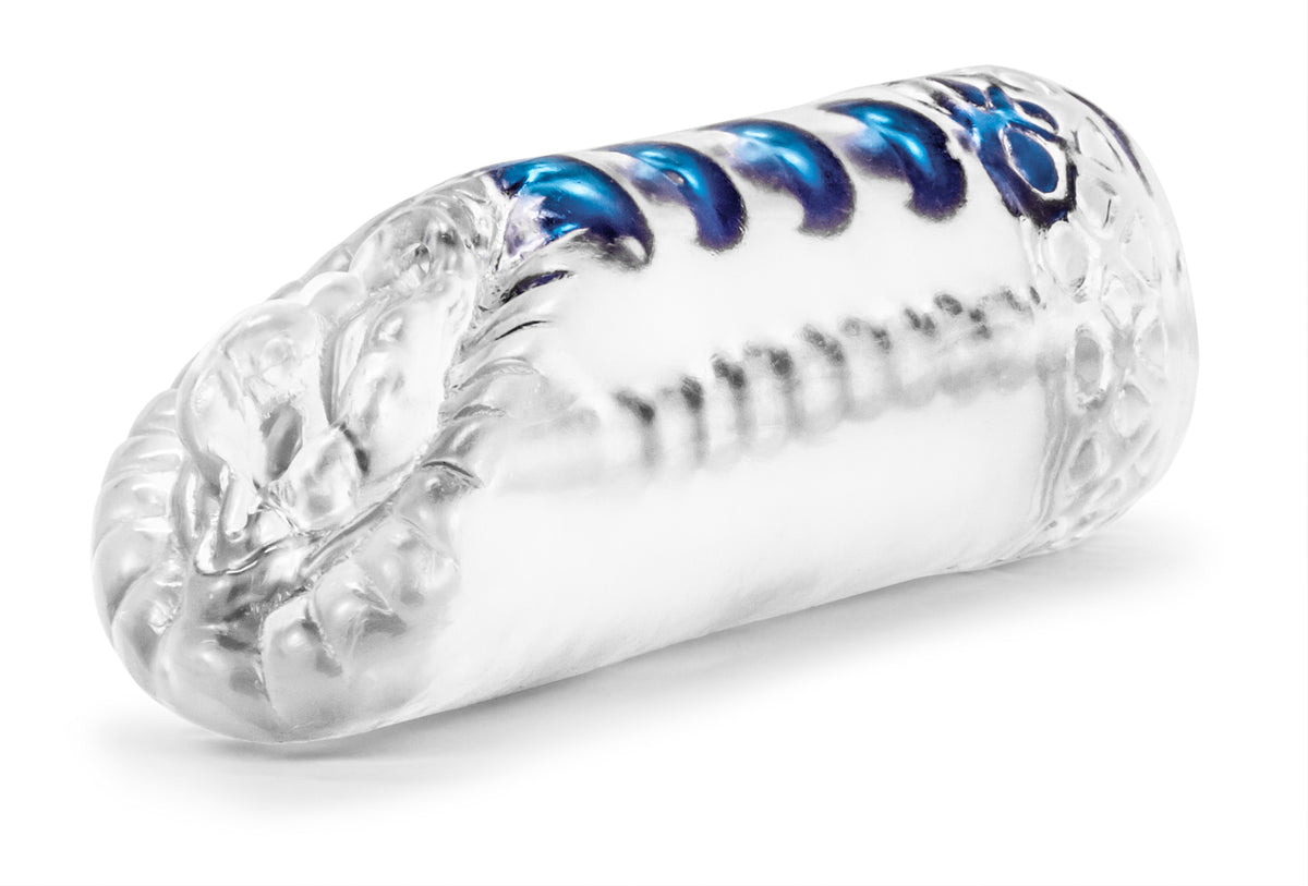 M for Men Snatch Clear 5.5 Inch Realistic Stroker > Sex Toys For Men > Masturbators > Manual